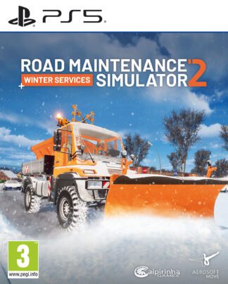 Road Maintenance Simulator 2 Plus Winter Service PS5 Front Cover