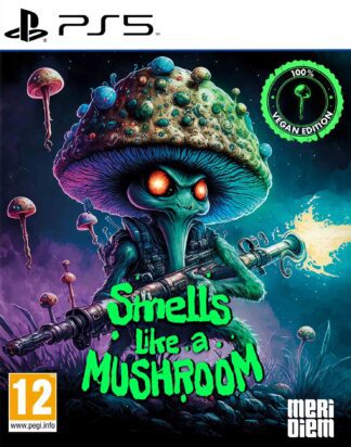 Smells like a mushroom 100% vegan edition PS5 front cover