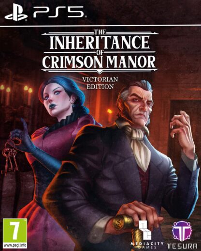 The Inheritance of Crimson Manor - Victorian Edition PS5 Front Cover