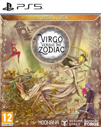 Virgo Versus the Zodiac Collectors Edition PS5 Front Cover