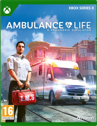 Ambulance Life A Paramedic Simulator Xbox Series X Front Cover