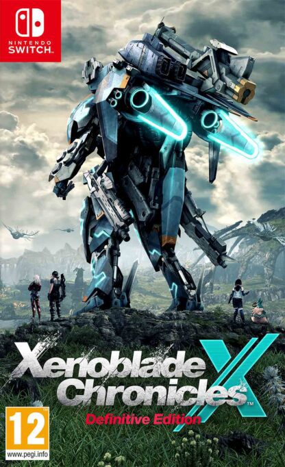 Xenoblade Chronicles X Definitive Edition Switch Front Cover