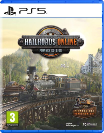 Railroads Online Pioneer Edition PS5 Front Cover