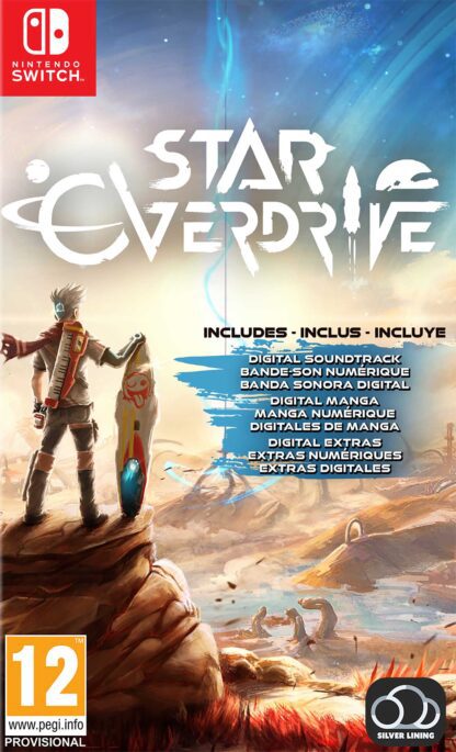 Star Overdrive Nintendo Switch Front Cover