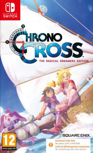 Chrono Cross The Radical Dreamers Edition Nintendo Switch Code in Box Front Cover