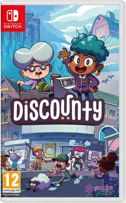 Discounty Nintendo Switch Front Cover