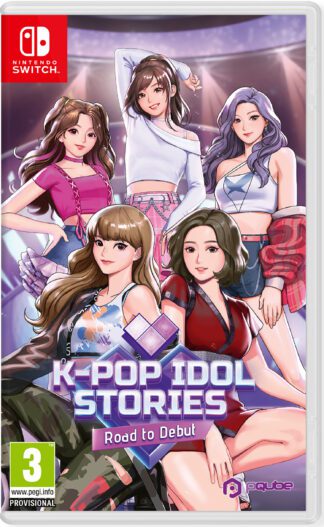 K-Pop Idol Stories Road to Debut Nintendo Switch Front Cover