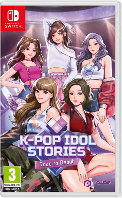 K-Pop Idol Stories Road to Debut Nintendo Switch Front Cover