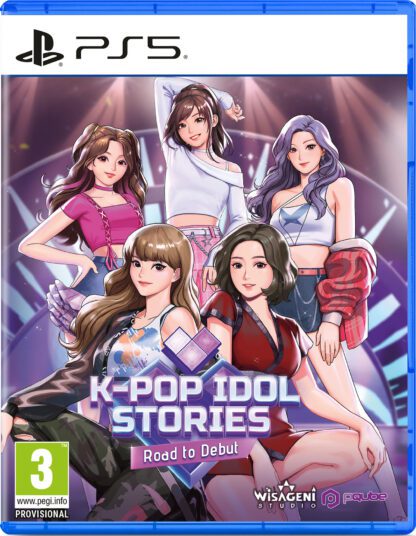 K-Pop Idol Stories Road to Debut PS5 Front Cover