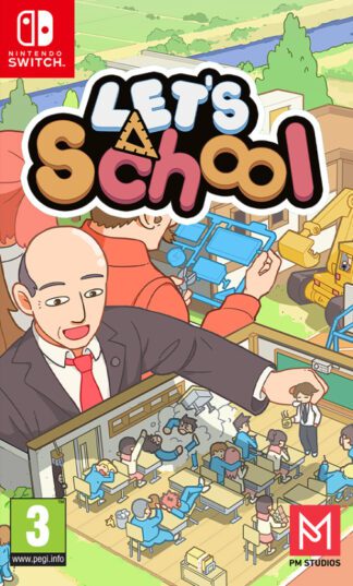 Let's School Nintendo Switch Front Cover