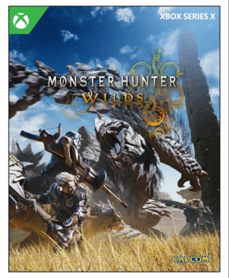 Monster Hunter Wilds Lenticular Xbox Series X Front Cover