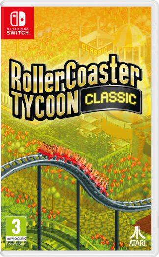 RollerCoaster Tycoon Classic Nintendo Switch Front Cover