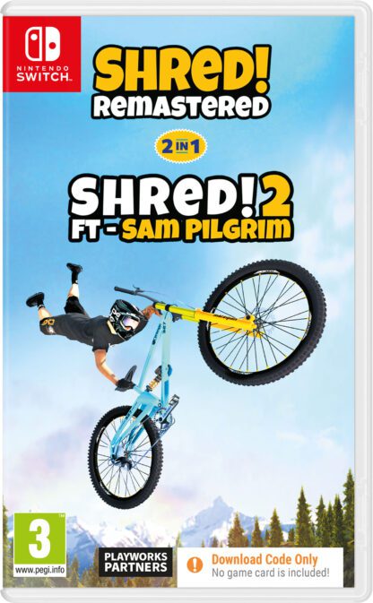 Shred Remastered Nintendo Switch Front Cover