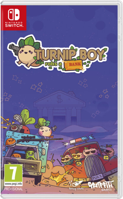 Turnip Boy Robs a Bank Nintendo Switch Front Cover