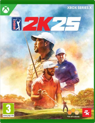 PGA Tour 2K25 Xbox Series X Front Cover