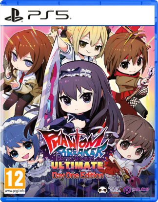 Phantom Breaker Battle Grounds Ultimate Day 1 Edition PS5 Front Cover