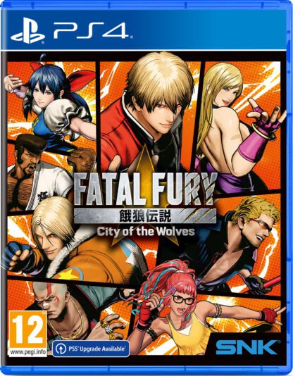 Fatal Fury City of the Wolves Special Edition PS4 Front Cover