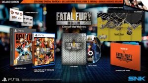 Fatal Fury City of the Wolves Deluxe Edition PS5 Beauty Shot