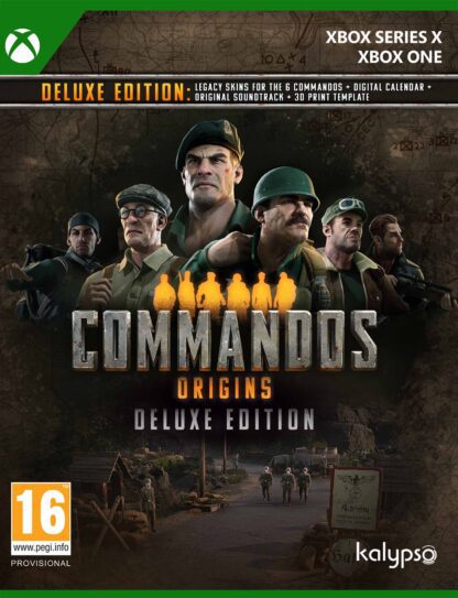 Commandos Origins Deluxe Edition Xbox Series X / Xbox One Front Cover