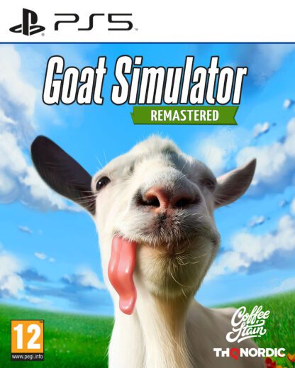 Goat Simulator Remastered PS5 Front Cover