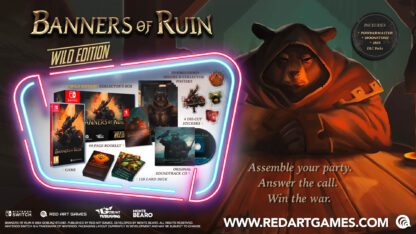 Banners of Ruin Wild Edition Nintendo Switch Beauty Shot