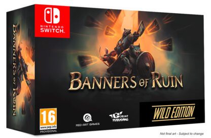 Banners of Ruin Wild Edition Nintendo Switch Front Cover