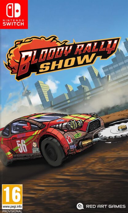 Bloody Rally Show Nintendo Switch Front Cover