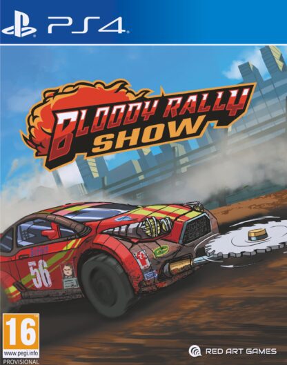 Bloody Rally Show PS4 Front Cover