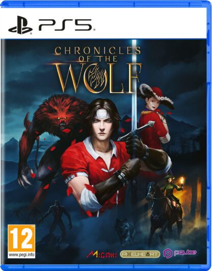 Chronicles of the Wolf PS5 Front Cover