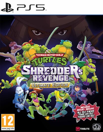 Teenage Mutant Ninja Turtles Shredders Revenge Ultimate Edition PS5 Front Cover