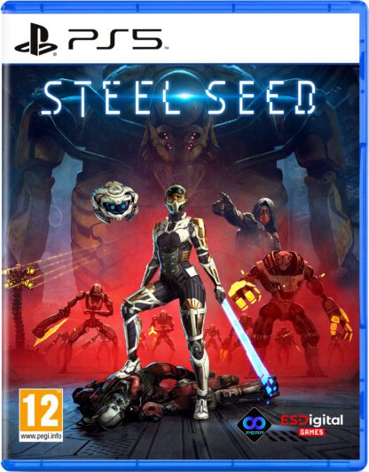 Steel Seed PS5 Front Cover