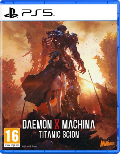 Daemon X Machina Titanic Scion PS5 Front Cover
